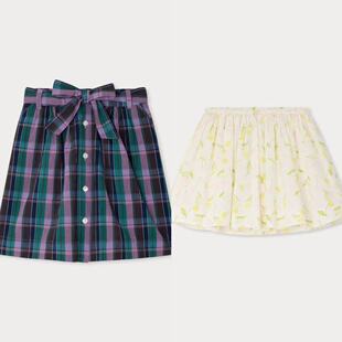 现货bonpoint童装 半裙田园森系半身裙 26春夏女童裙子法式