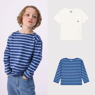 T恤套头衫 26春夏儿童短袖 打底圆领上衣男童 Bateau童装 现货Petit