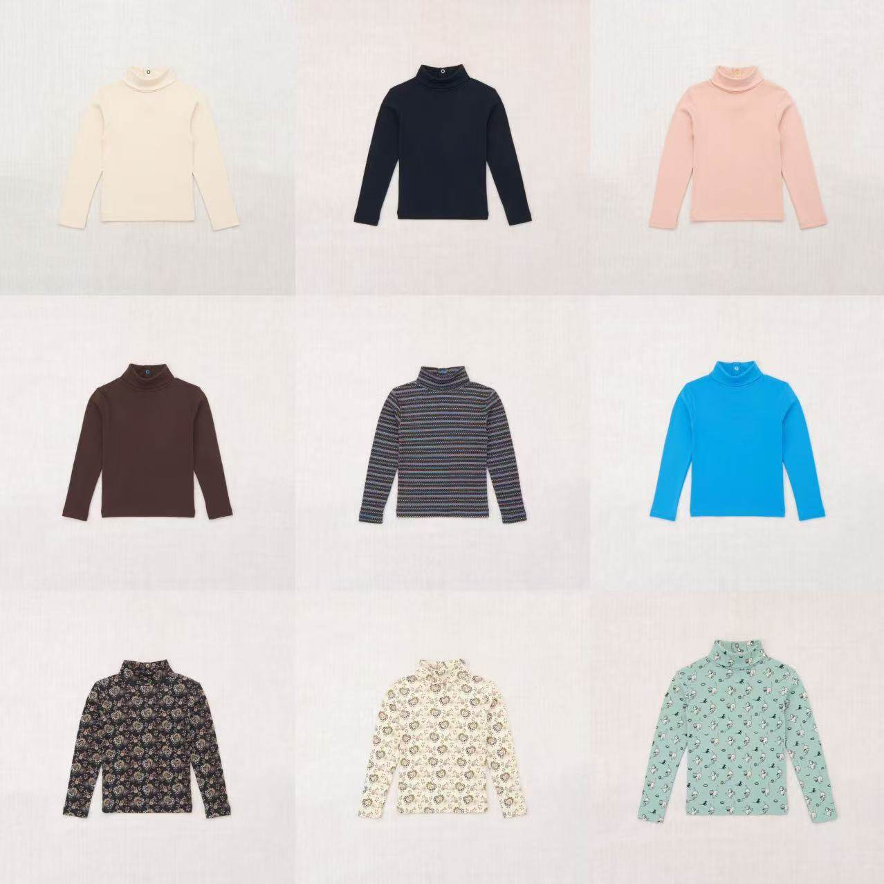 部分现货Misha & Puff童装25秋冬儿童长袖T恤简约套头衫,童装/婴儿装/亲子装,T恤,淘宝优惠券,粉丝福利购,淘宝优惠卷