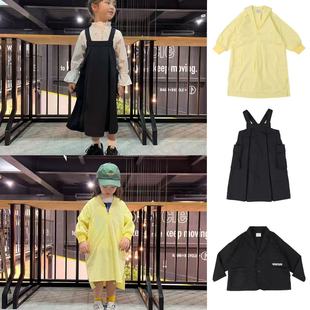 百搭长袖 24春夏儿童连衣裙宽松长裤 T恤 Colors童装 35z现货Groovy