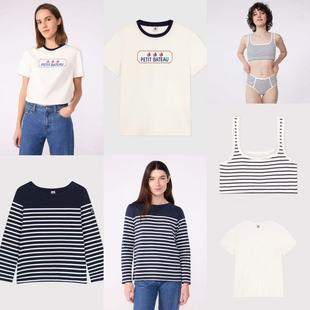 居家服内衣套装 25秋冬成人女裤 睡衣 Bateau童装 现货Petit