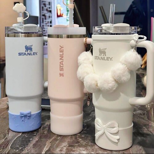 硅胶水杯套史丹利stanley吸管杯防摔保温杯垫881/591ml冰霸保护套