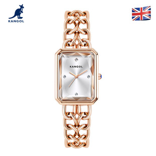 英国品牌坎戈尔袋鼠KANGOL全自动石英表女士手表学生防水-K933