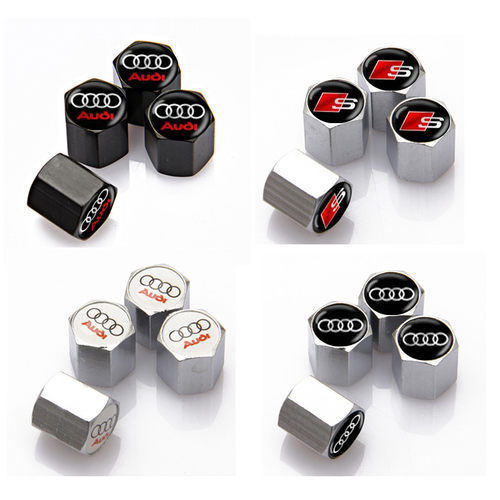 适用于奥迪汽车轮胎气门嘴帽Q2LQ3Q5LQ7气门芯盖改装A1A3A4LA5A6L