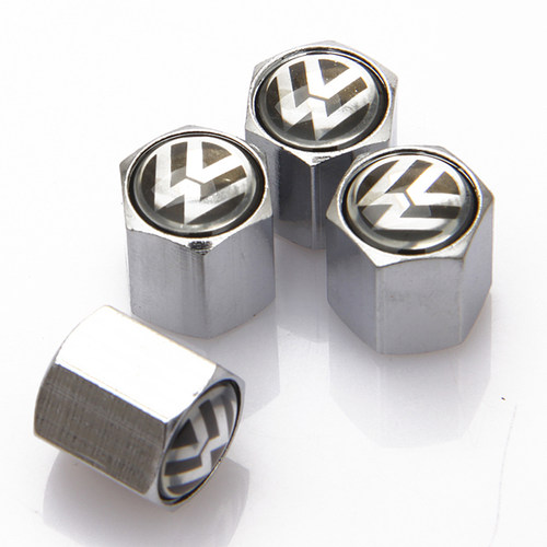 适用于大众汽车轮胎气门嘴帽金属POLO桑塔纳高尔夫宝来朗逸气嘴帽