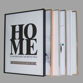 北欧简约画框裱框细边窄边相片框铝合金相框摆台海报框拼图框定做