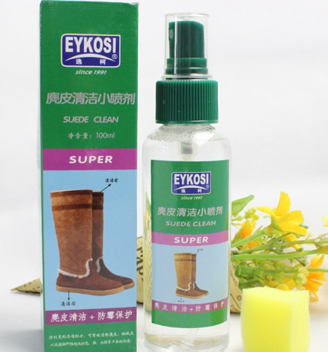 逸柯磨砂皮雪地靴绒面清洁剂