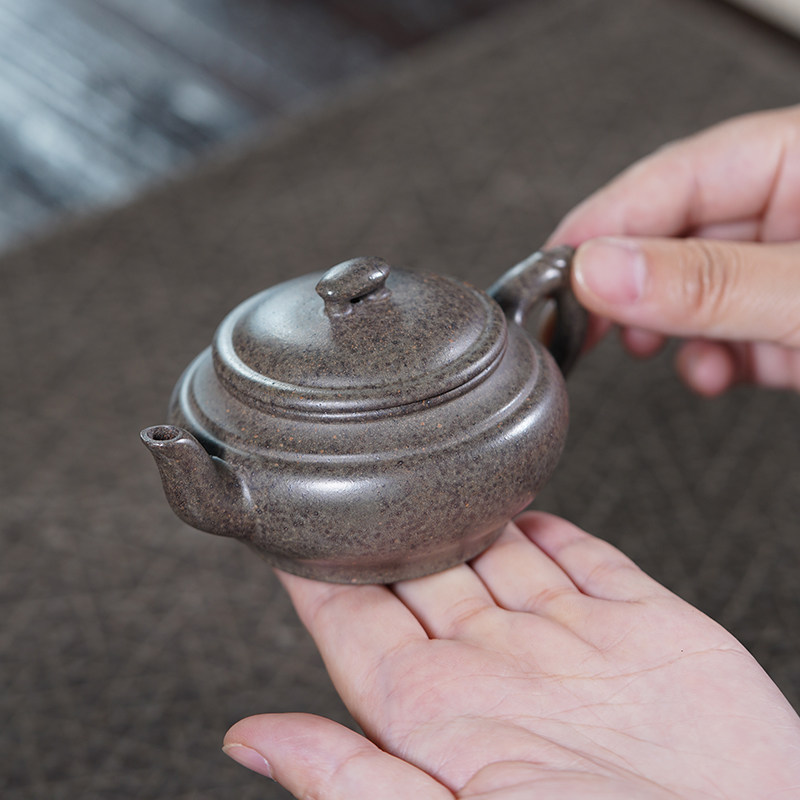 宜兴紫砂纯手工青灰段泥上新桥