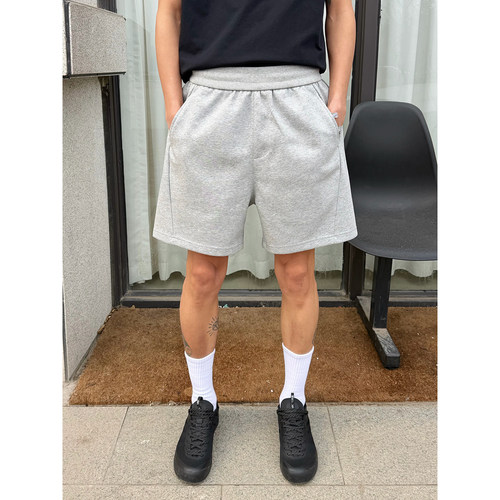 美式复古解构廓形百搭运动短裤