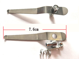 【压片夹】固定观察物体或切片夹生物体视显微镜载物台配件标本夹