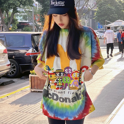 CPFM扎染印花麦当劳短袖T恤