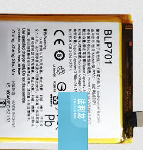 适用于 超聚源 O Reno双摄 标准版 BLP701 手机电池 电板