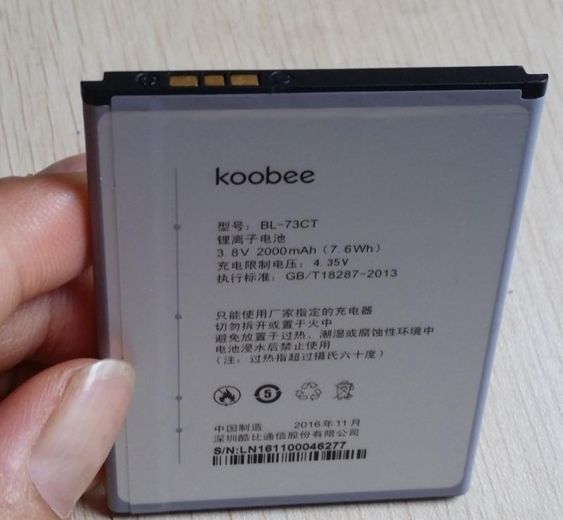 适用于 超聚源 koobee 酷比S305M BL-73CT 手机电池 电板 充电器