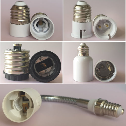 转换灯头大小螺口卡口相互转变