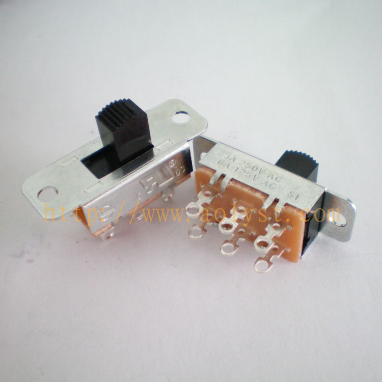 车载冰箱双极拔动开关拨动开关