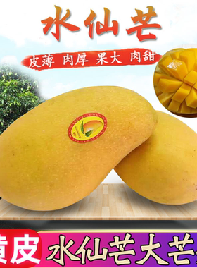 芒果水仙芒果进口澳芒新鲜纯甜大芒果整箱金煌芒当季水果台芒礼盒