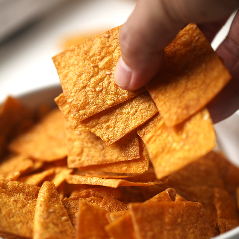 湖南特产芝麻红薯片薄脆香地瓜片罐装农家自制红薯干油炸休闲食品