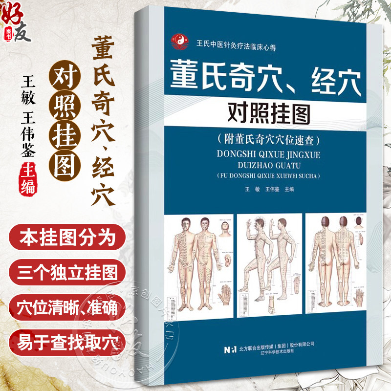 董氏董氏奇穴经穴对照挂图