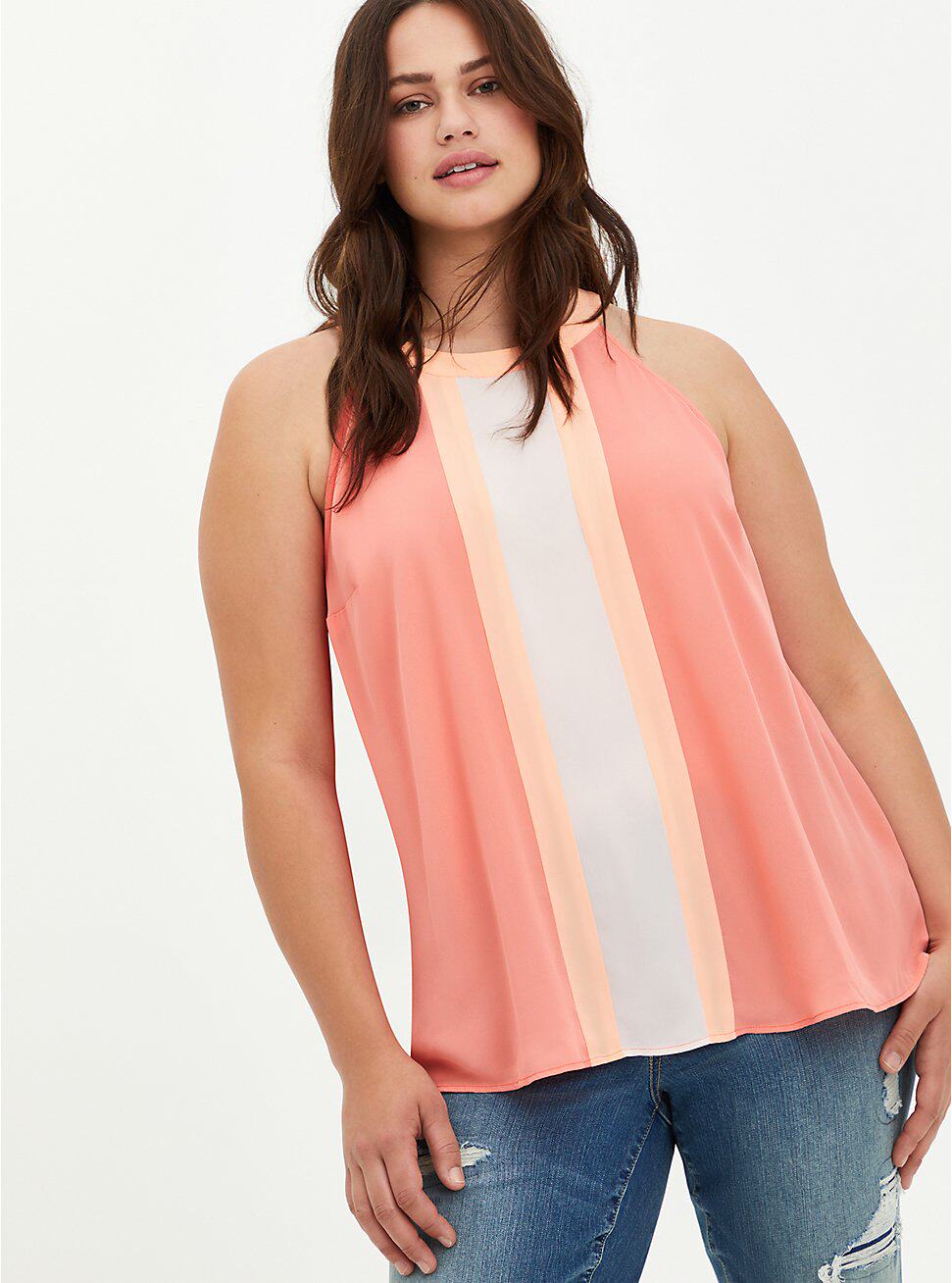 吊带背心180斤200斤大码plus size女内搭无袖上衣露肩打底衫