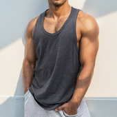 MCPW 坎肩 美式 背心无袖 T恤肌肉男显壮健身衣训练服运动跑步夏季