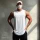 训练背心男透气弹力无袖 MCPW 夏季 圆领运动速干健身t恤240601D
