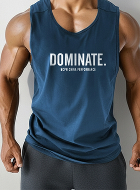 MCPW 无袖健身背心男运动上衣透气美式坎肩肌肉训练t恤211008E
