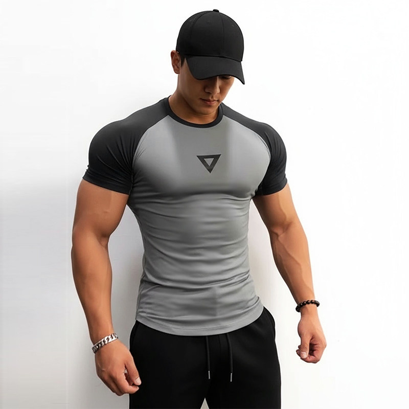 MCPW 速干训练器械健身服男紧身衣透气薄款高弹运动T恤圆领短袖,运动服/休闲服装,健身衣,淘宝优惠券,粉丝福利购,淘宝优惠卷