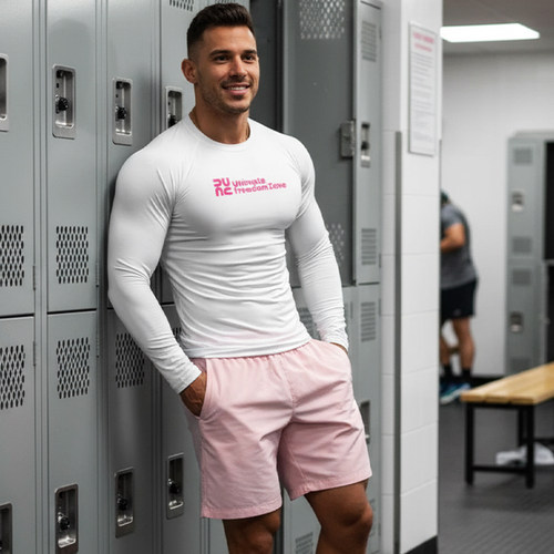 MCPW 速干长袖上衣秋季紧身t恤男透气薄款健身运动训练服240603C