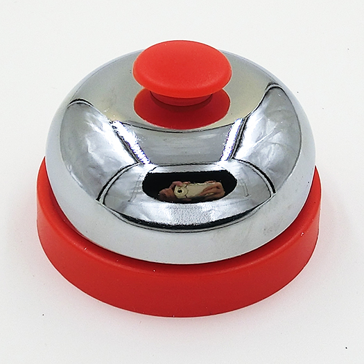 心脏病塑料不伤手铃铛耐用卡牌