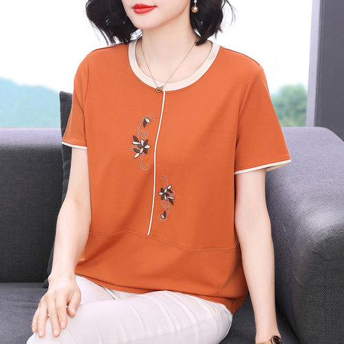 不起球不褪色不缩水宽松减龄上衣