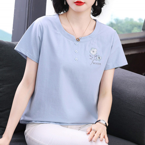 不起球不褪色不缩水宽松减龄上衣