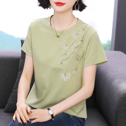 不起球不褪色不缩水宽松减龄上衣