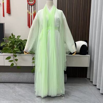 三生三世白浅仙女长裙汉服舞台装