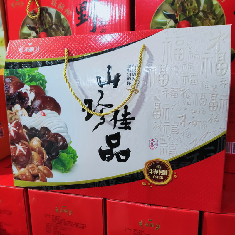 蓟县农品山珍佳品8种春节松蘑