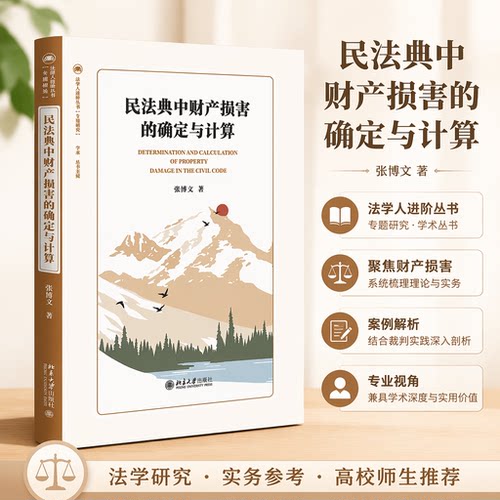 民法典财产损害确定与计算图书