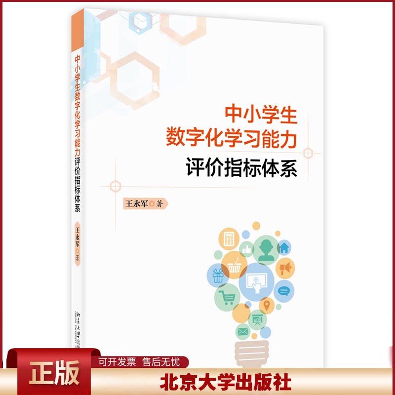 正版 中小学生数字化学习能力评价指标体系 王永军 北京大学出版社 9787301337394
