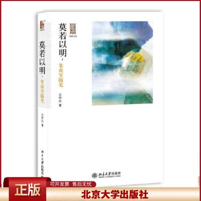 正版 莫若以明：集虚室随笔 王中江　著 北京大学出版社 9787301235072