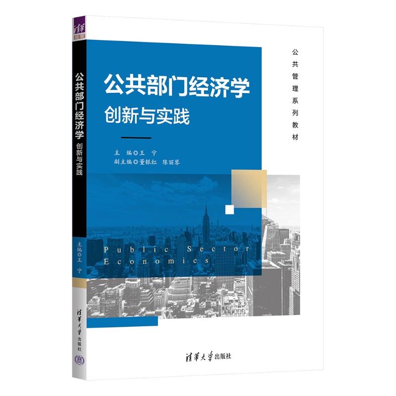 正版 公共部门经济学:创新与实践 王宁、董银红、陈丽琴 著 清华大学出版社 9787302678601