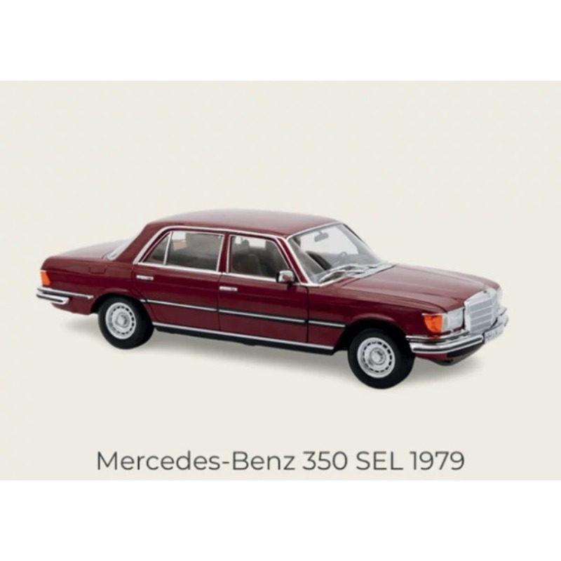 118奔驰350SEL1979w116车模