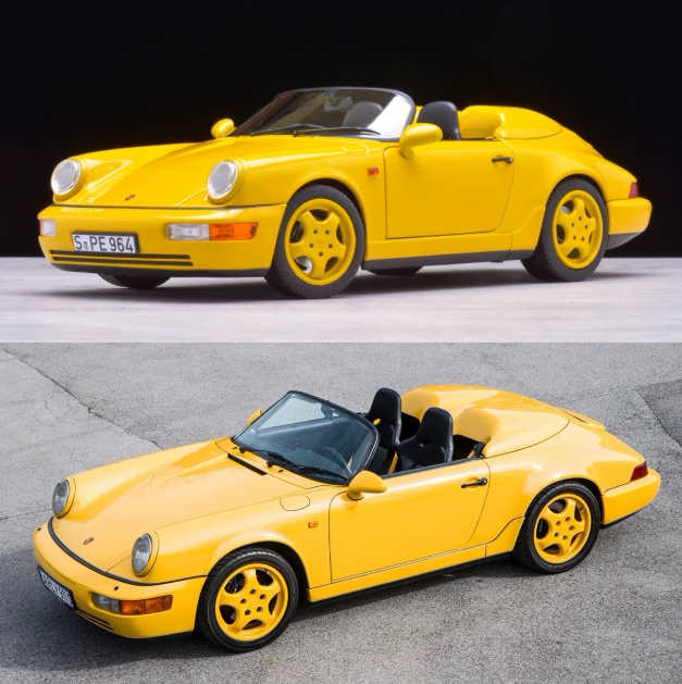 118 NOREV 保时捷 911 Speedster 1993 跑车 合金汽车模型