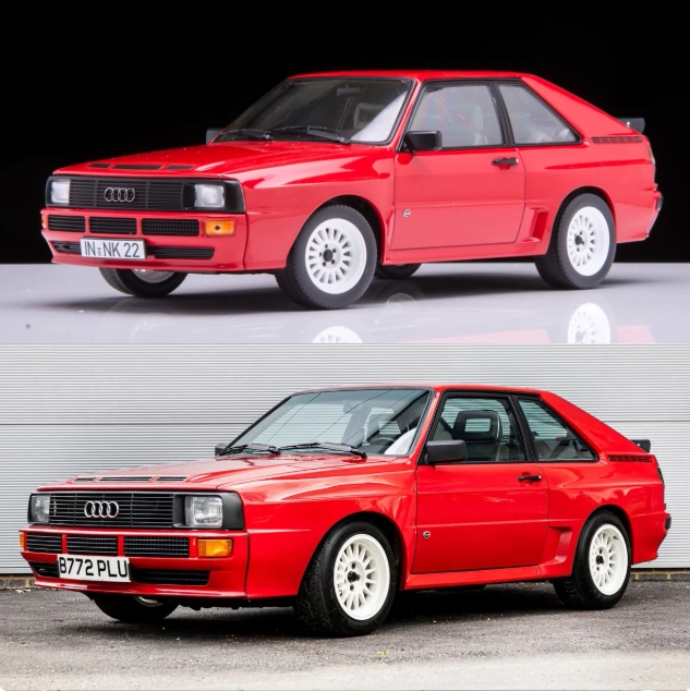 118奥迪Sportquattro1985车模