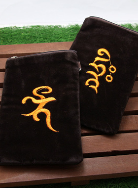 lyy2022爆款药师佛观音梵文零钱包硬币包小钱包拉链包