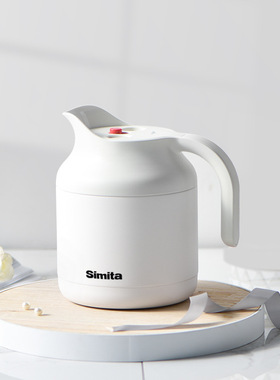 Simita施密特大嘴壶304不锈钢居家保温壶办公室1.5L大容量暖水壶