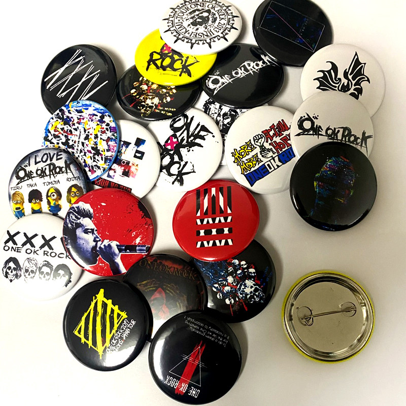 ツアー摇滚one ok rock周边oor徽章吧唧缶バッジtaka山下亨佐藤健