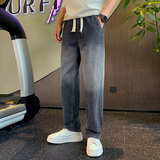 秋季新款男生修身直筒牛仔裤男士小伙长裤牛仔潮1003-1A56P55，男装牛仔裤，星座1003-1