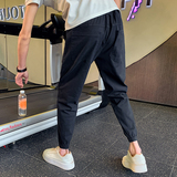 秋季男生时尚潮休闲裤小脚男士束脚裤长裤潮牌1003-1A11P48，男装休闲裤，星座1003-1