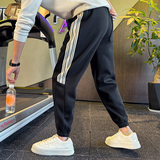 冬季加绒加厚潮男高品质束脚裤男士休闲裤长裤小脚1003-1A67P68，男装休闲裤，星座1003-1