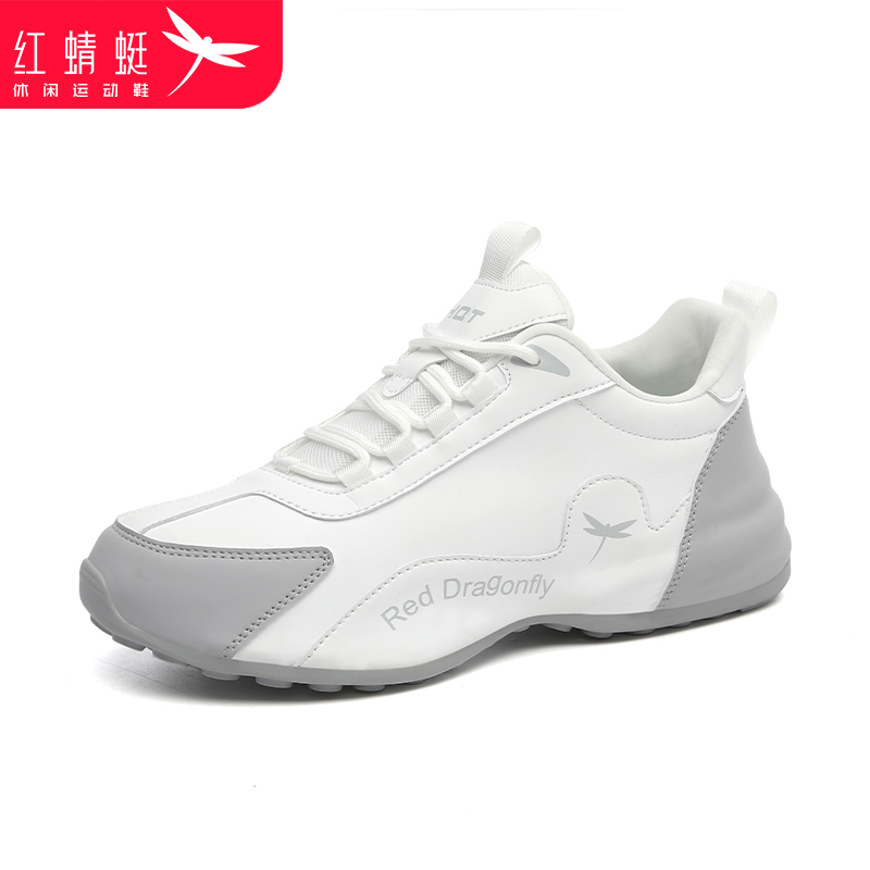 红蜻蜓包底红蜻蜓女鞋小白鞋