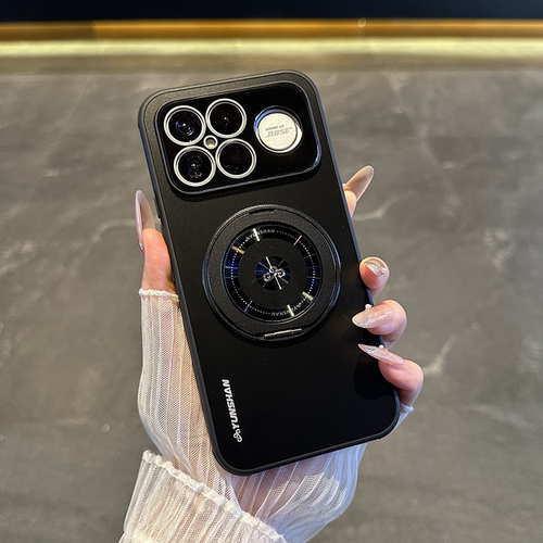 【沄衫甄选】适用小米pocoF9ultra手机壳新款磁吸360°旋转支架全包防摔镜头支点保护套小米pocoF8pro磨砂高