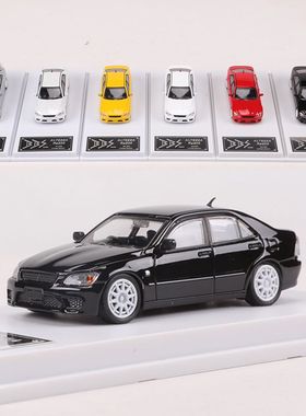 BBS Studio 1:64丰田咬地鲨Altezza RS200仿真合金汽车模型收藏